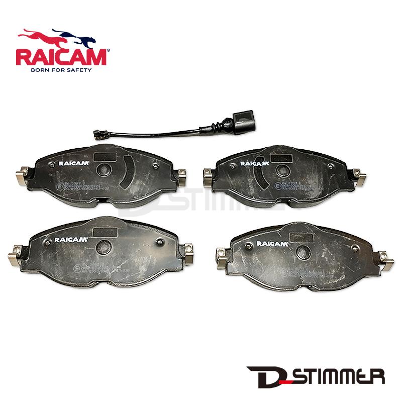 フォルクスワーゲン（Volkswagen） 優良品 RAICAM フロントブレーキ