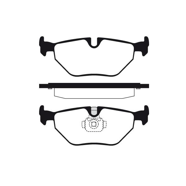 BMW リアブレーキパッド 新品 RAICAM RA.0698.0 34216778168