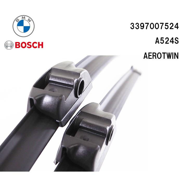 BMW フロント ワイパーブレード 左右セット BOSCH製 5シリーズ F10 F11 61612458016 3397007524 A524S｜d-stimmer｜03