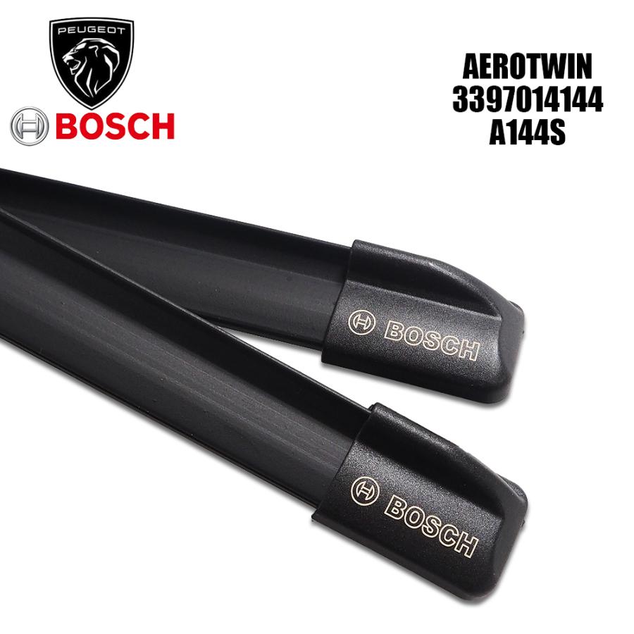 PEUGEOT シトロエン フロント ワイパー ブレード セット 新品  BOSCH 1613159380 3397014144 A144S AEROTWIN エアロツイン｜d-stimmer｜04