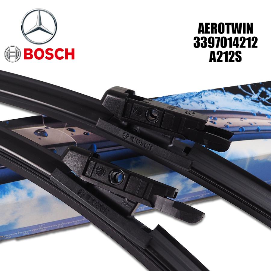 ベンツ フロント ワイパーブレード 左右セット BOSCH製 Sクラス W222 3397014212 A212S 2228201345　AEROTWIN エアロツイン｜d-stimmer｜03