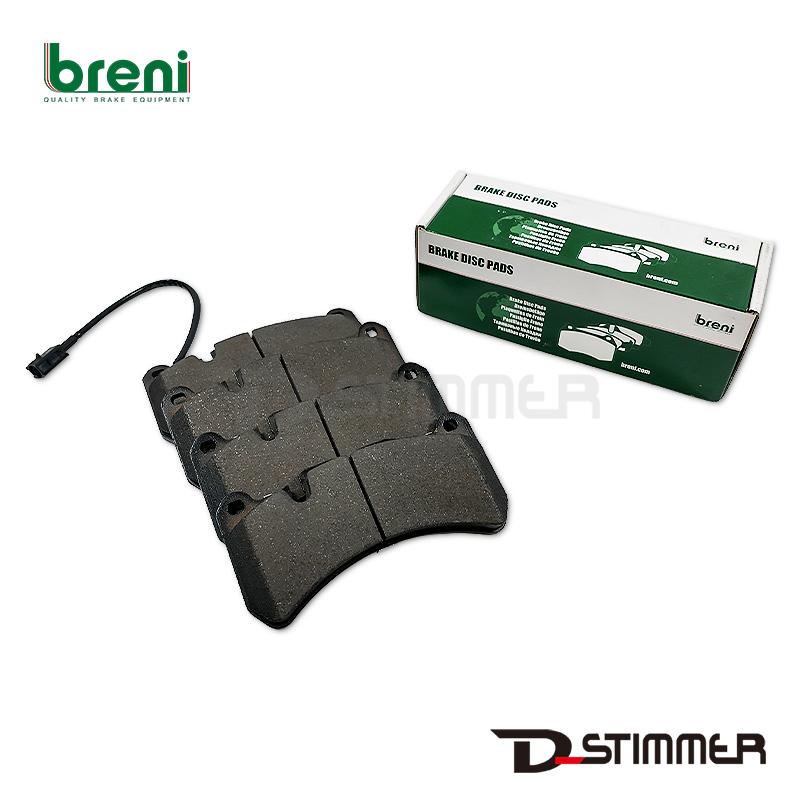 Maserati（マセラティ） 優良品 BRENI フロントブレーキパッド 6POT