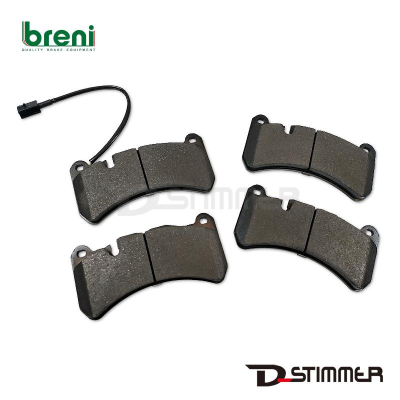 Maserati（マセラティ） 優良品 BRENI フロントブレーキパッド 6POT