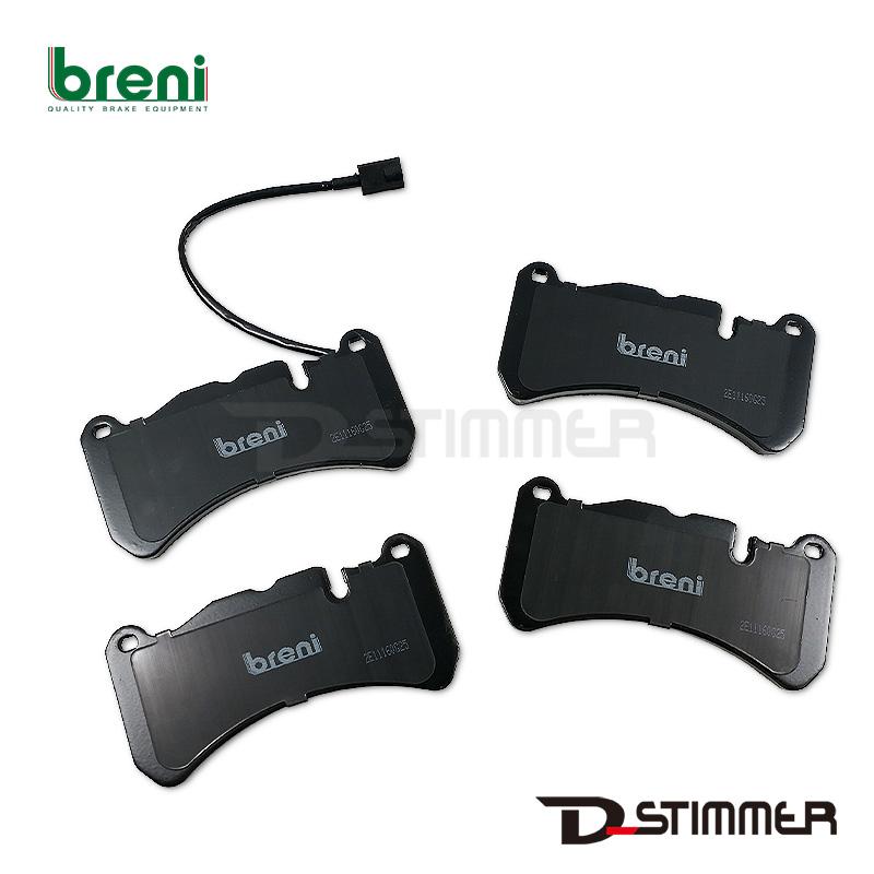 Maserati（マセラティ） 優良品 BRENI フロントブレーキパッド 6POT