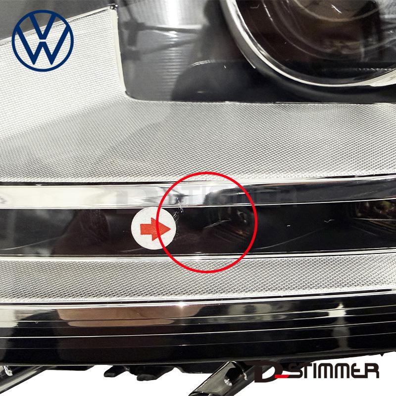 訳あり格安B品★ Volkswagen フォルクスワーゲン 純正品 ヘッドランプ 左側 PASSAT 3C型 3AC941753_1