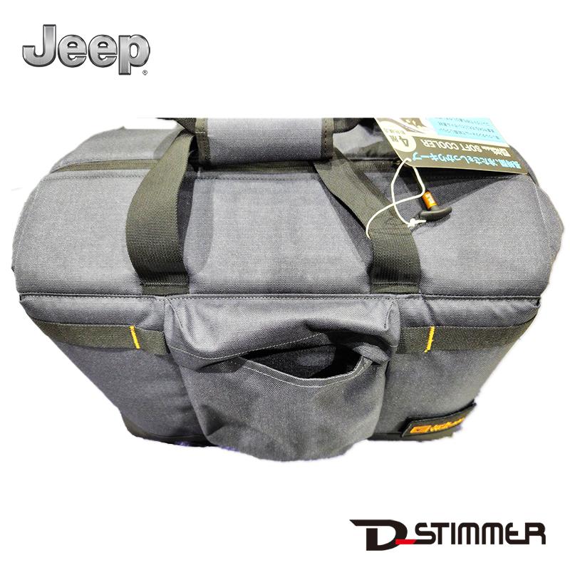 JEEP ジープ 純正アクセサリー クーラーバッグ トート ジャックウルフスキン コラボ 約23リットル 約30×43×25cm JPNM26TQ054の画像