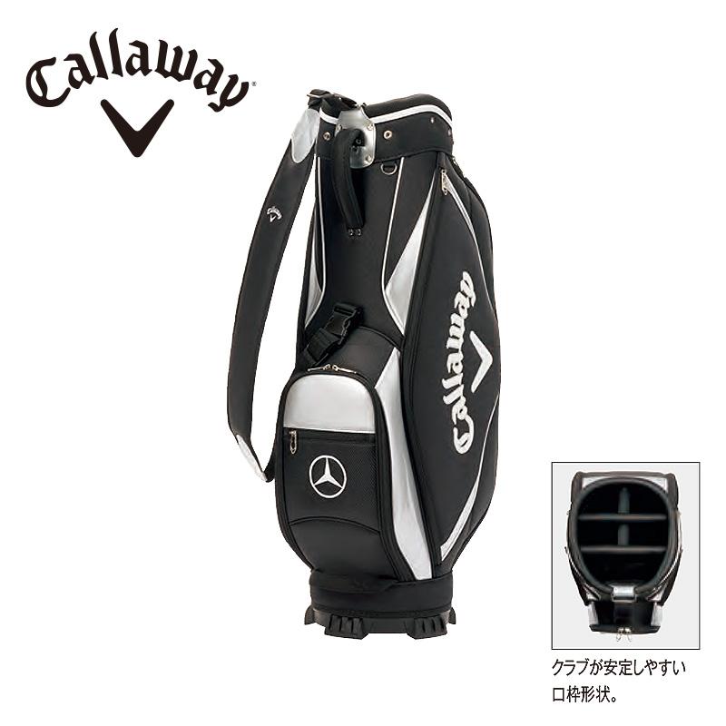 Mercedes-Benz キャスター付キャディバッグ　シルバー&ブラック Callaway（キャロウェイ） ☆ Mercedes-Benz x Callaway 純正 スポーツ