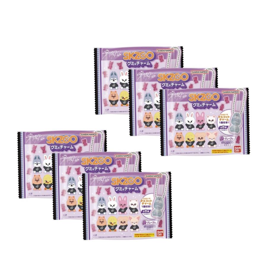 BANDAI（バンダイ） 【 6袋バラ売り 】 SKZOO グミ＆チャーム Stray