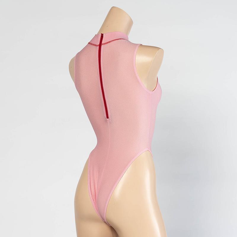 REALISE ピンク　ハイネック水着　Mサイズ REALISE ピンク ハイネック水着 Mサイズ