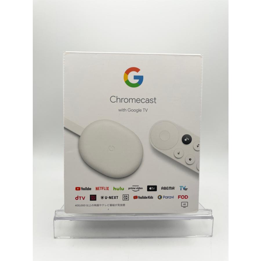 クロームキャスト 優良配送 Chromecast with GoogleTV 4Kモデル : Disc