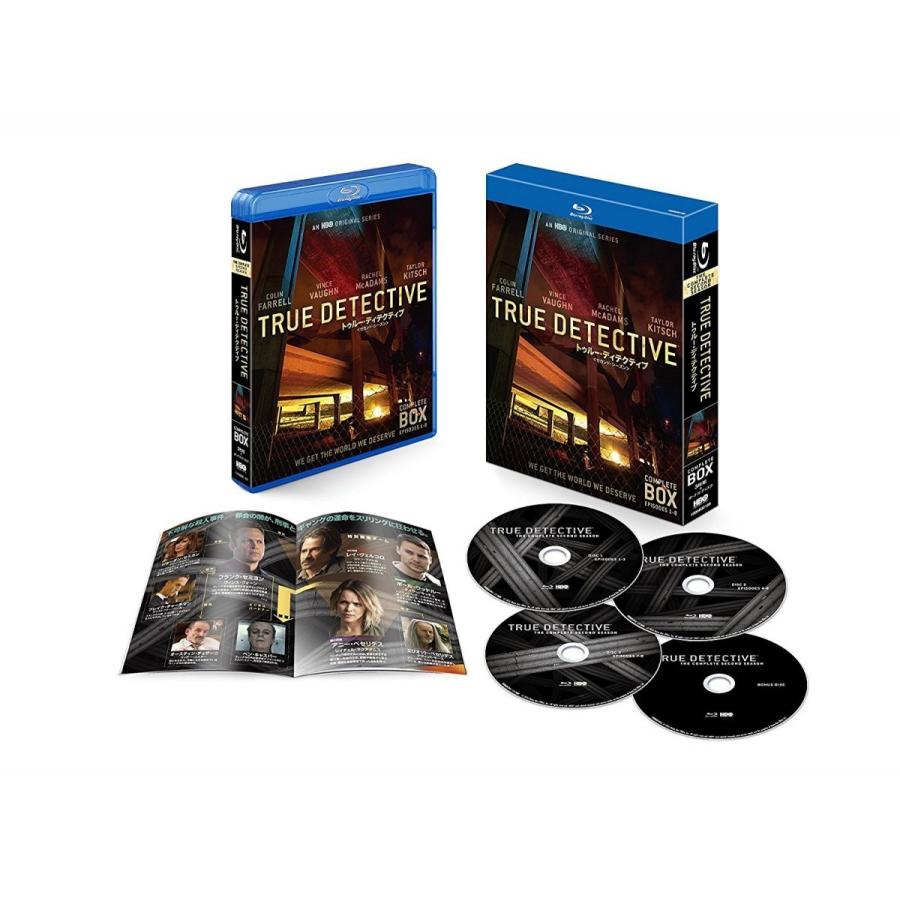 TRUE DETECTIVE/トゥルー・ディテクティブ 〈セカンド・シーズン〉 コンプリート・ボックス(4枚組) [Blu-ray] ネコポス発送 TRUE DETECTIVE トゥルー・ディテクティブ セカンド