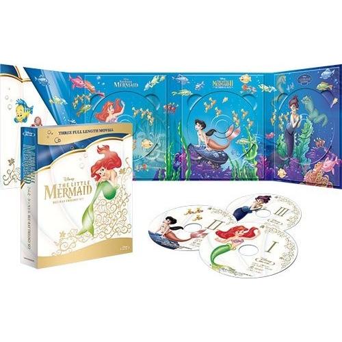 新品 リトル マーメイド ブルーレイ トリロジーセット 期間限定 Blu Ray Disney ディズニー リトルマーメイド Pr Disc Shop Suizan 2号店 通販 Yahoo ショッピング