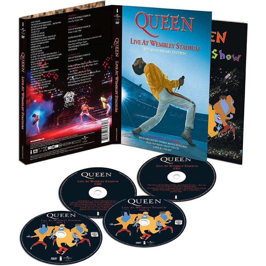 優良配送 Queen クイーン DVD Live at Wembley Stadium ライヴ・アット