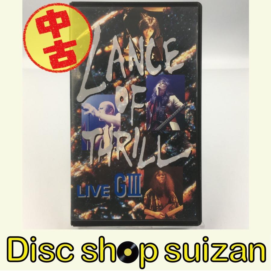 (USED品/中古品) LANCE OF THRILL LIVE G3 VHS ビデオ 未DVD ZIGGY BOWWOW PR