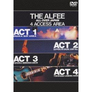優良配送 DVD THE ALFEE ALL OVER JAPAN 4 ACCESS AREA 1988 アルフィー 桜井賢 坂崎幸之助 高見沢俊彦 PR