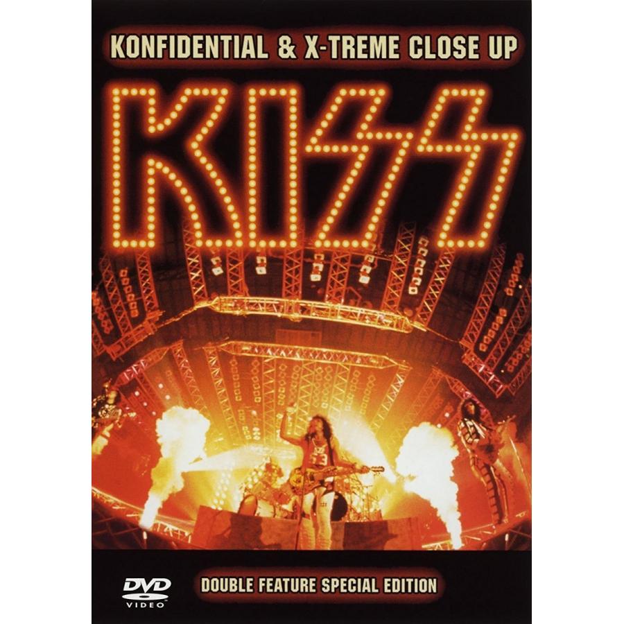ボーナスストアPlus 10％対象 廃盤 キッス コンフィデンシャル\u0026エクストリーム・クローズ・アップ DVD THE KISS