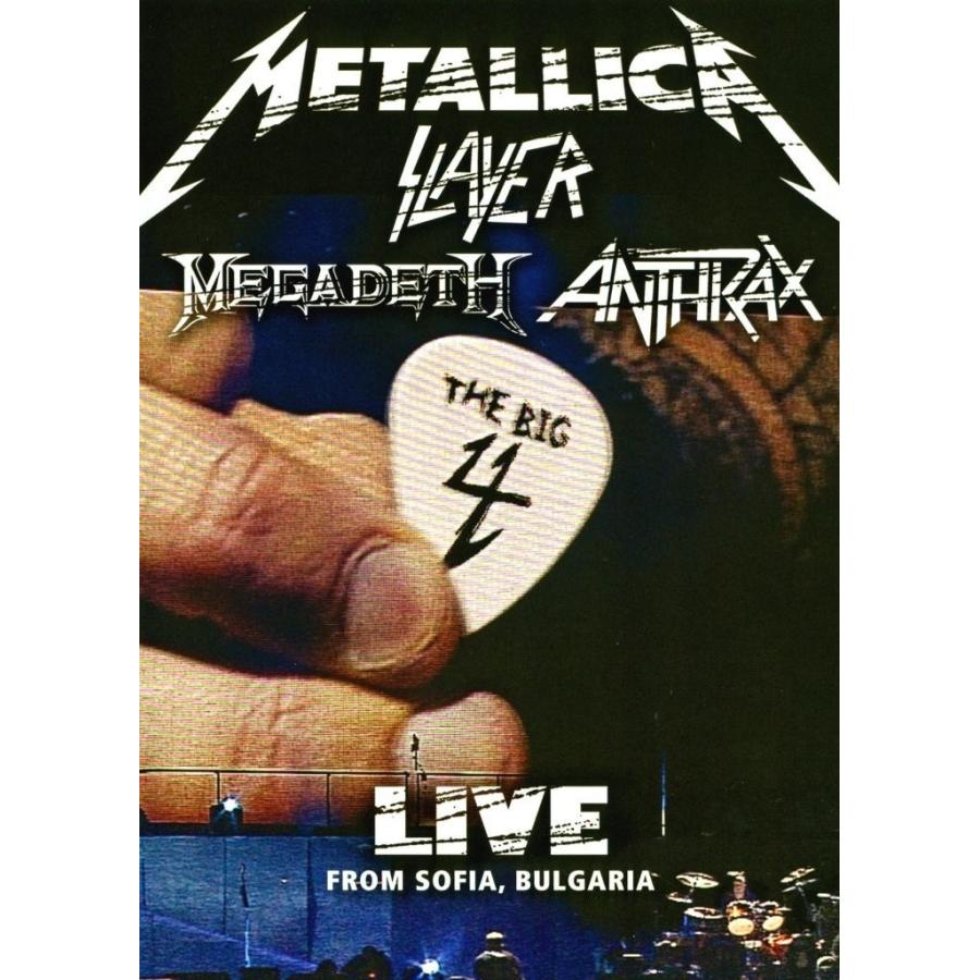 新品 廃盤 ザ・ビッグ・フォー~史上最強の夜 DVD MEAGADETH METALLICA SLYER ANTHRAX PR