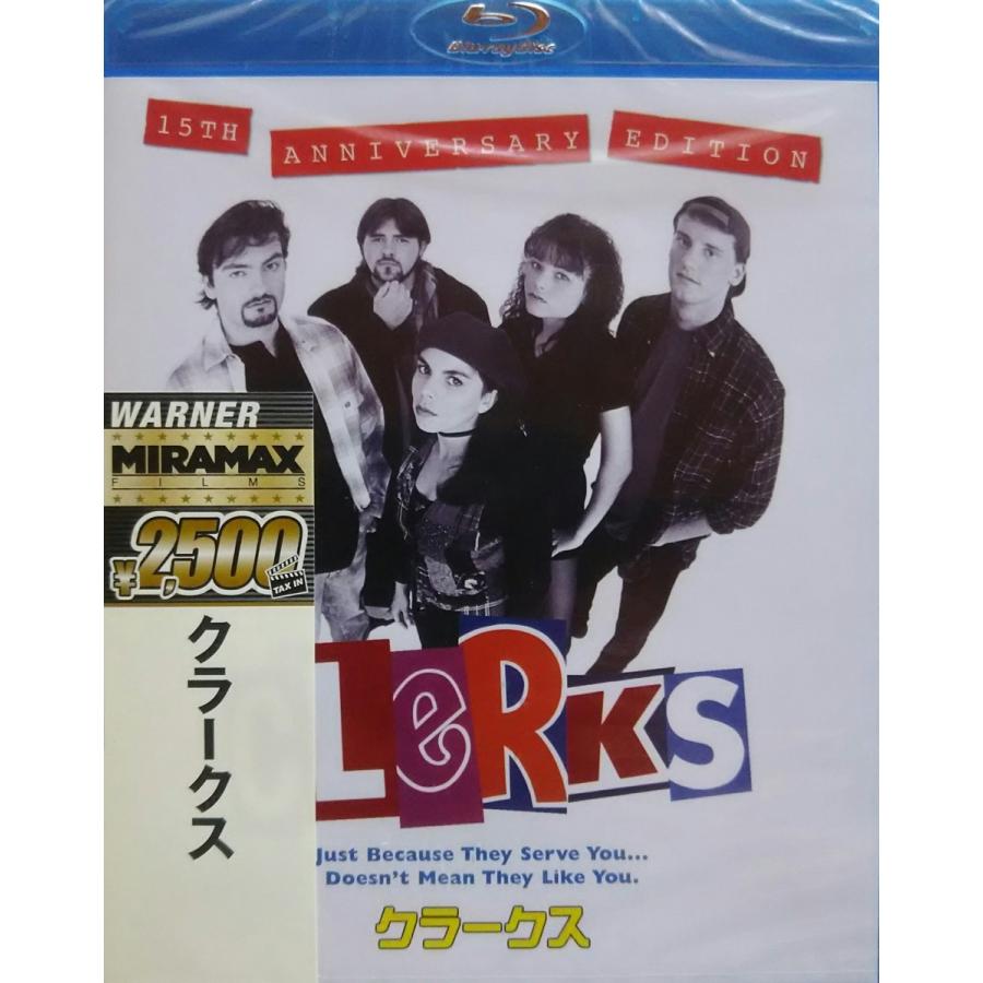 優良配送 廃盤 クラークス Blu-ray ブルーレイ ブライアン・オハローラン ジェフ・アンダーソン ケビン・スミス MIRAMAX PR