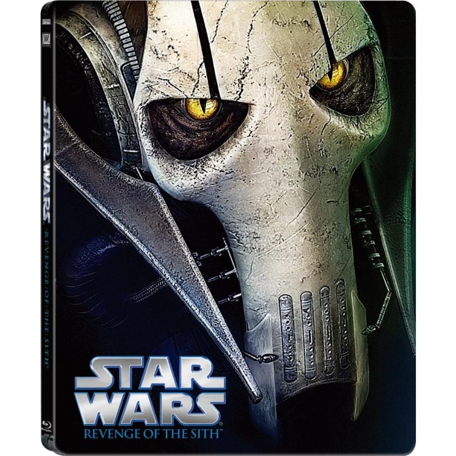 新品 送料無料 スター・ウォーズ エピソードIII/シスの復讐 スチールブック仕様 Blu-ray ブルーレイ PR｜d-suizan-p