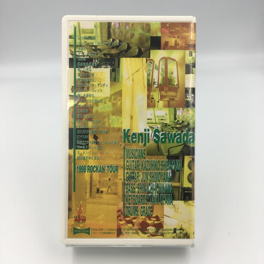 (USED品/中古品) 沢田研二 1998 ROCKAN' TOUR - Kenji Sawada VHS ビデオ PR｜d-suizan-p｜02
