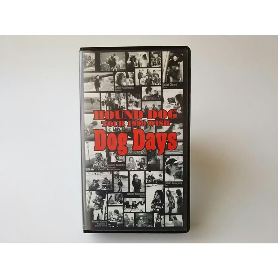 USED品/中古品) HOUND DOG VHS TOUR 1999 WISH Dog Days ハウンド