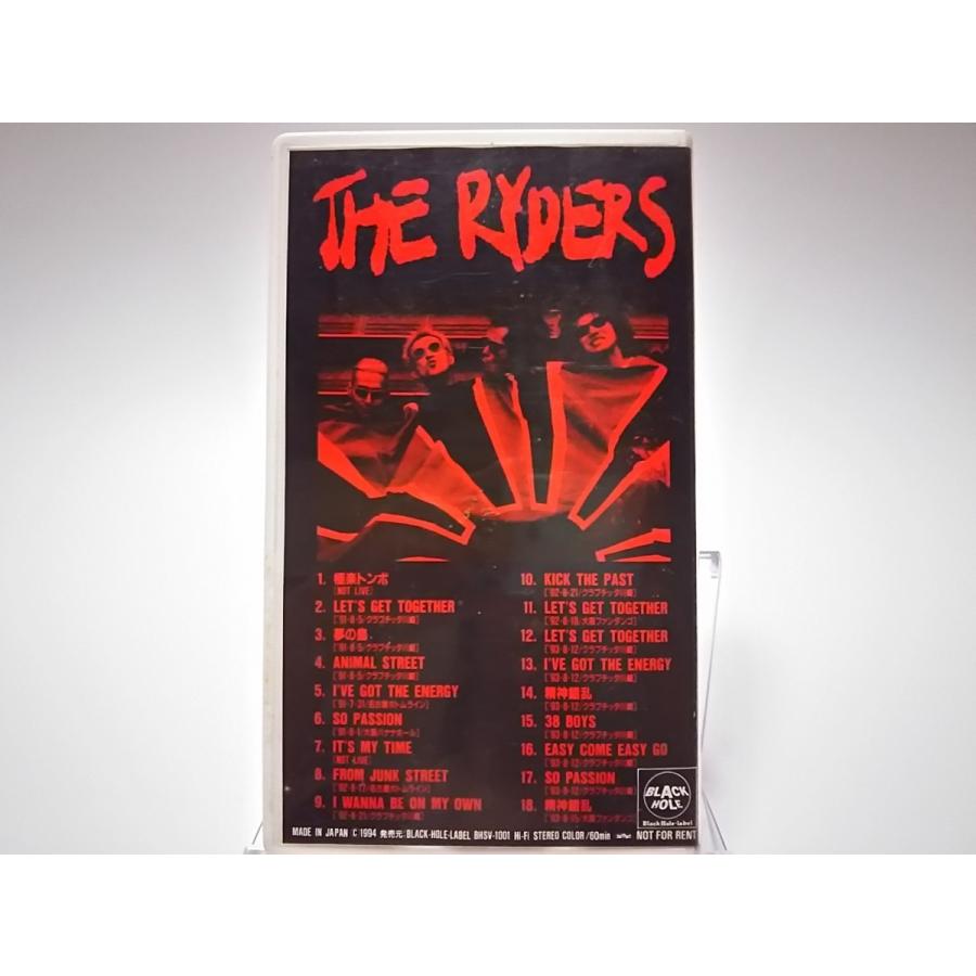 USED品/中古品) VHS THE RYDERS ON ANARCHY TOUR '91-'93 ザ