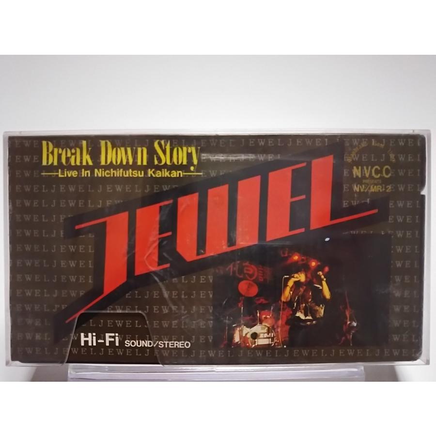 (USED品/中古品) JEWEL VHS Break Down Story Live In Nichifutu Kaikan ビデオ PR