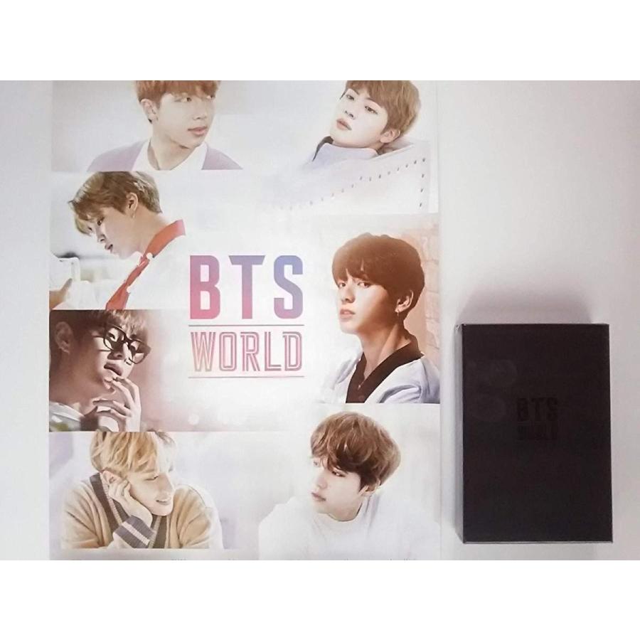 USED品/中古品) BTS 防弾少年団 CD WORLD OST メーカー特典ポスター付