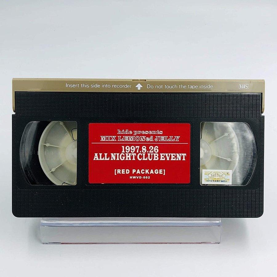 優良配送 (USED品/中古品) 廃盤 VHS hide presents MIX LEMONed JELLY