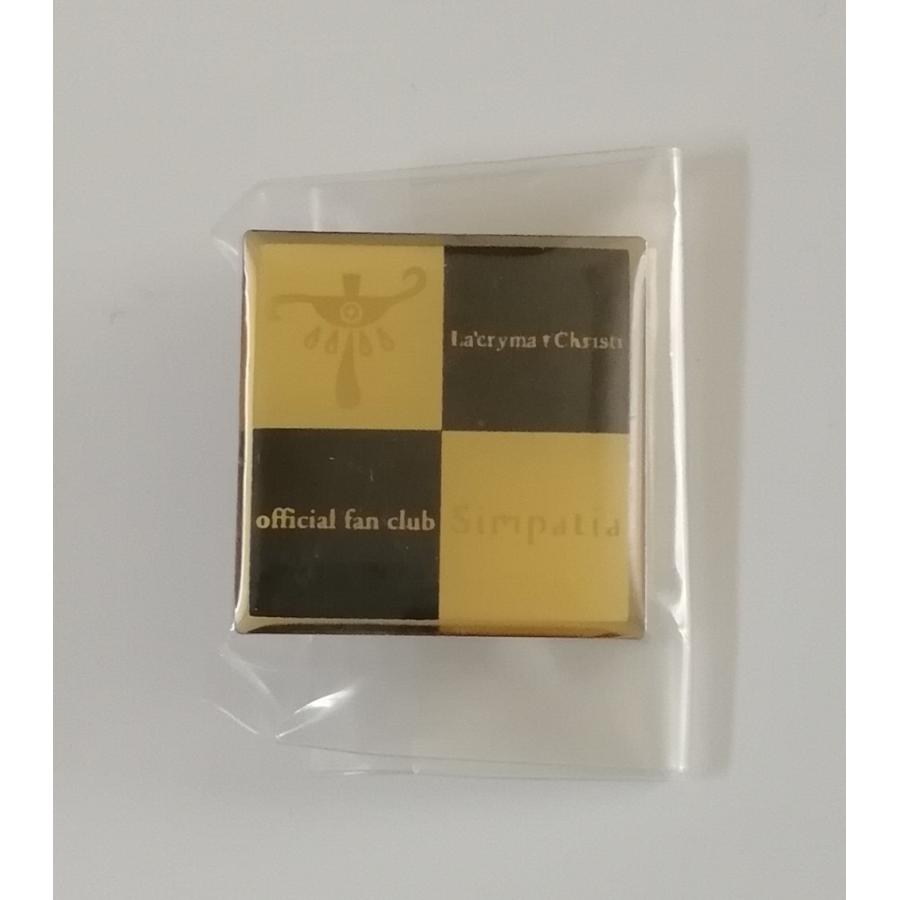La’cryma Christi ピンバッジセット La'cryma Christi ファンクラブ会員証 カードケース ピンバッジ