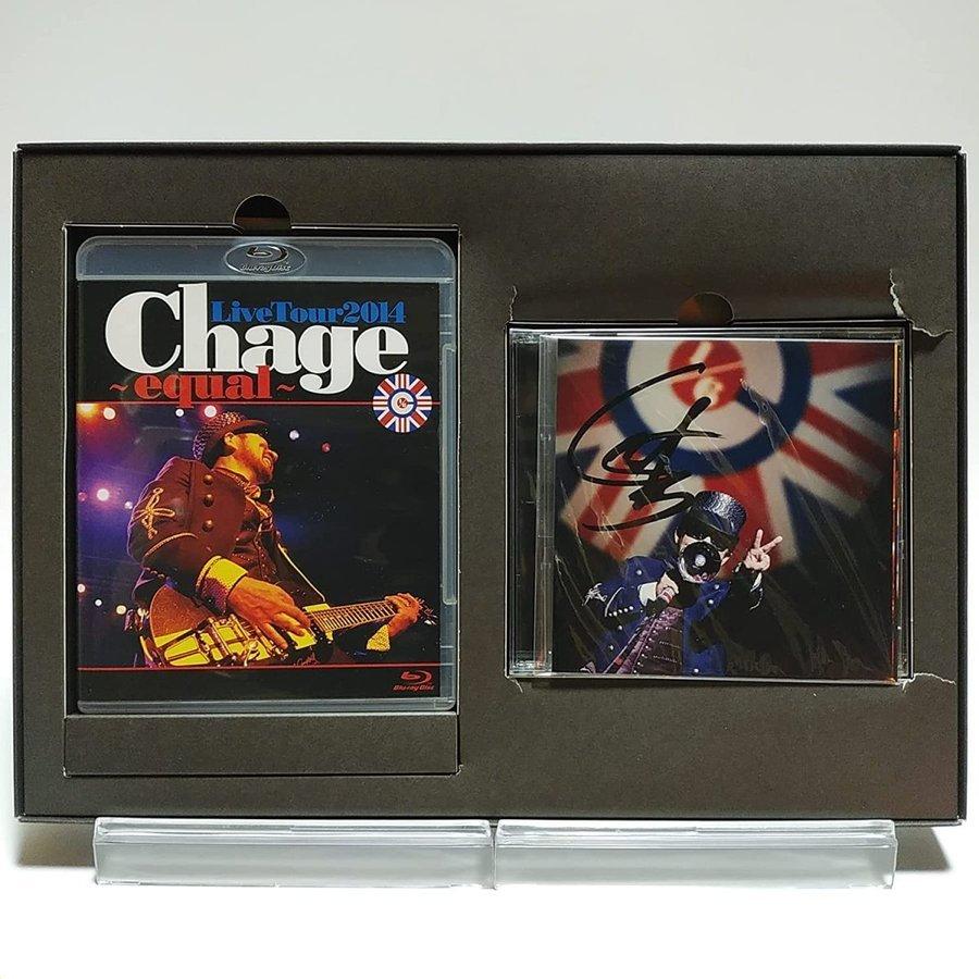 優良配送 (USED品/中古品) Chage Blu-ray+2CD+直筆サイン入りポスト