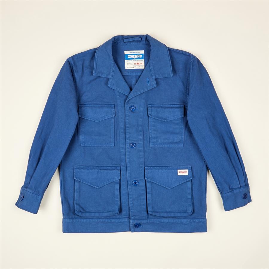 3月下旬入荷予定] Poets&Punks 「GARDNERS JACKET」 BLUE ジャケット