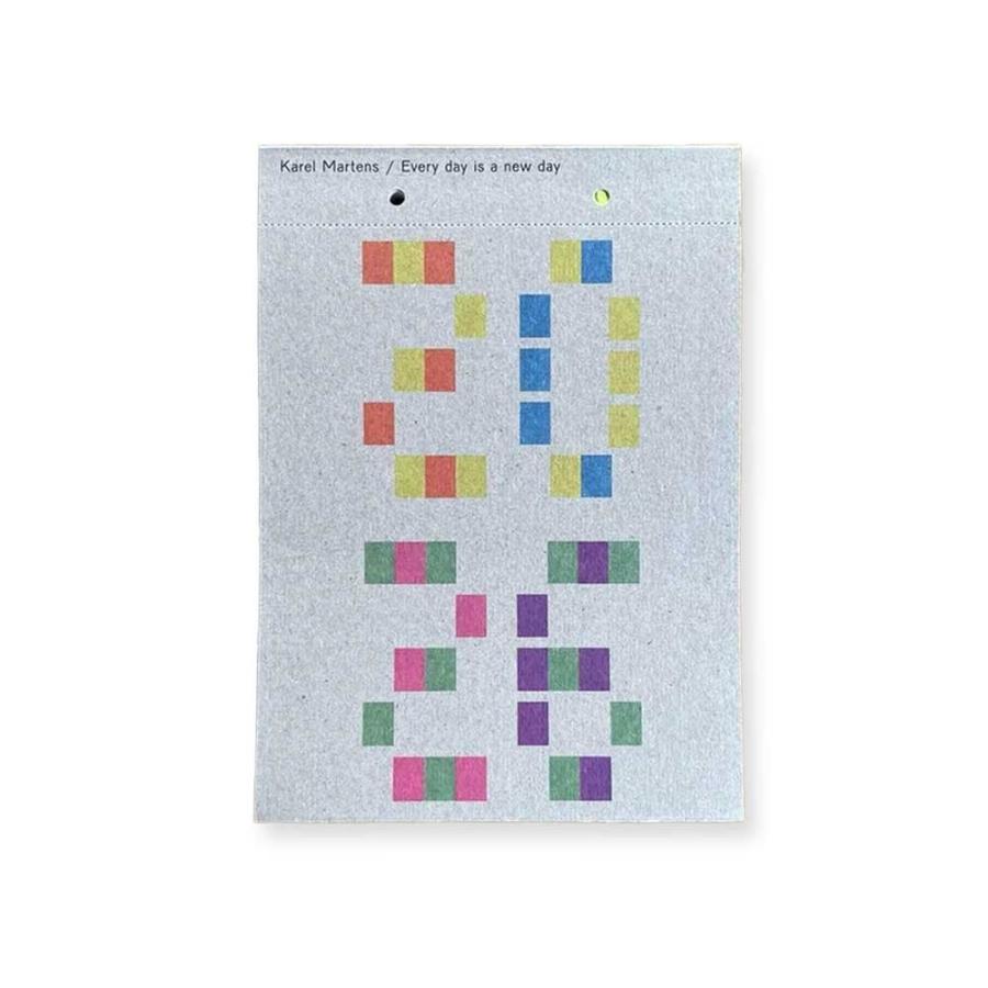 Karel Martens - Calendar 2026 / Every day is a new : 代官山 蔦屋