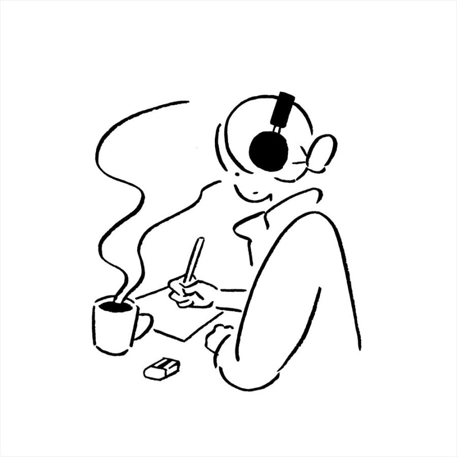 受注商品] STUDY 額装原画 A4サイズ (COFFEE BOY) : 代官山 蔦屋書店