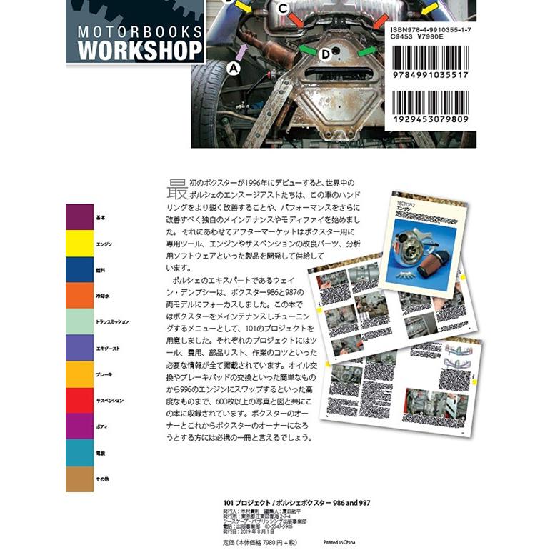 101プロジェクト⁄ポルシェ ボクスター986⁄987 日本語訳 - メルカリ 101