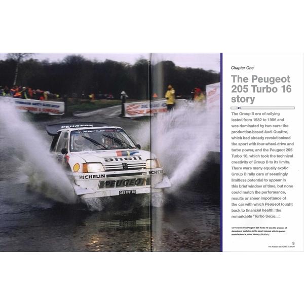 Peugeot 205 T16 Group B Rally Car 1980 to 1988 Enthusiasts' Manual プジョー205ターボ16 Gr.Bラリーカー - エンスージアストマニュアル｜d-tsutayabooks｜02