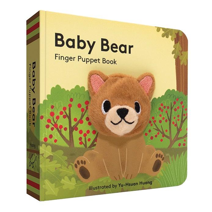 Baby Bear Finger Puppet Book　赤ちゃんクマ　【指で遊べるパペット付き洋書絵本！】｜d-tsutayabooks