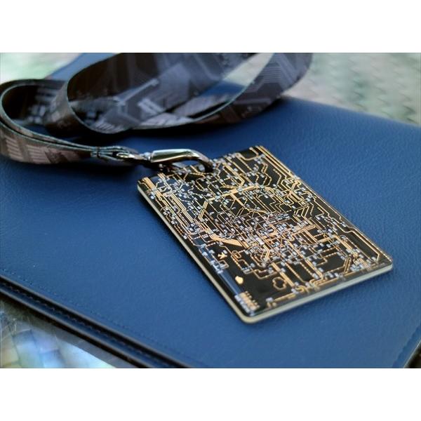 期間限定名入れ無料]moeco FLASH東京回路線図 IC-CARD case カード