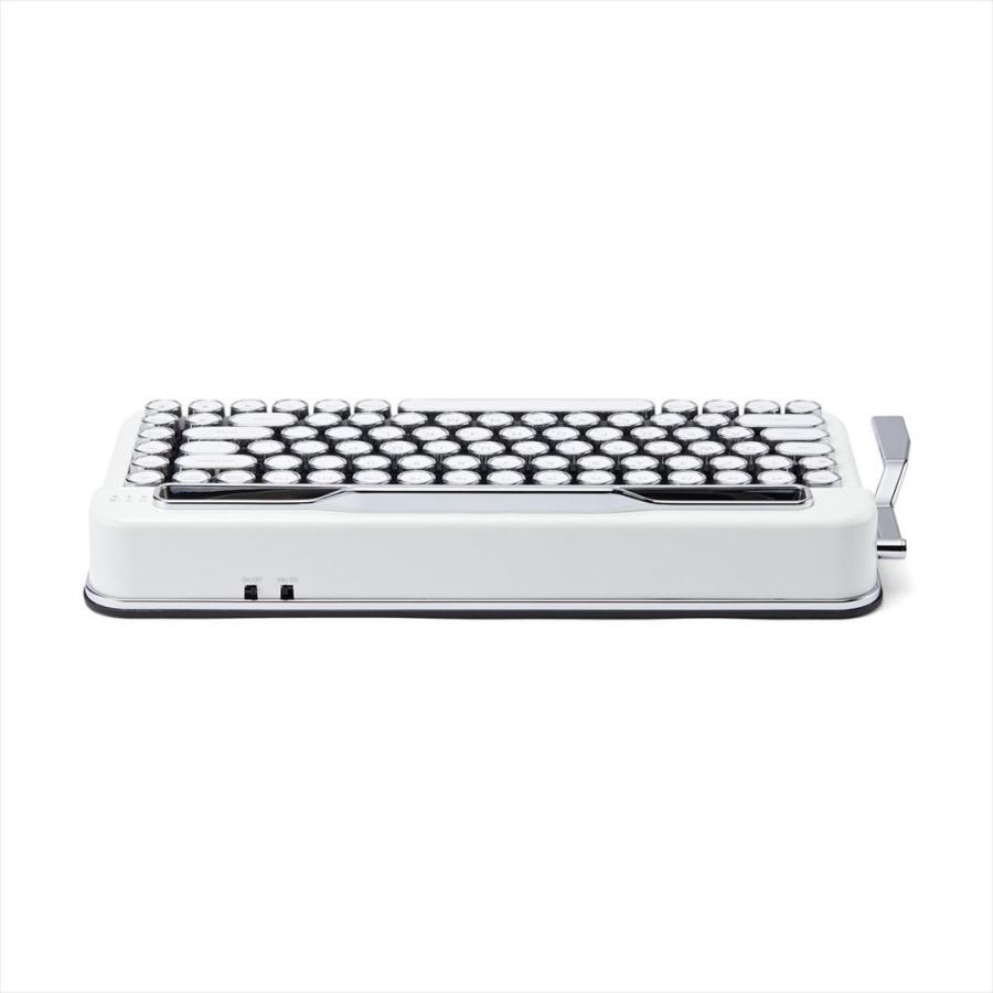 ポイント5倍] タイプライター風キーボード PENNA (White 