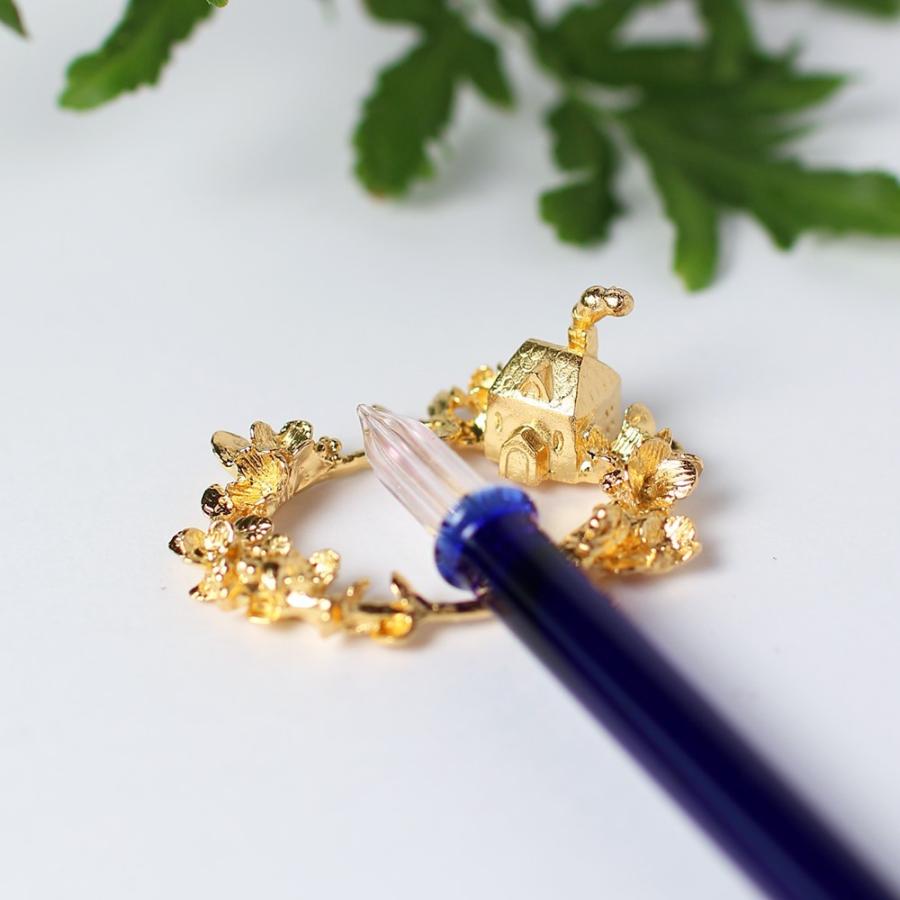 代官山 蔦屋書店10周年記念オリジナル ペンレスト 花咲く庭で Gold Ver Asisfarma