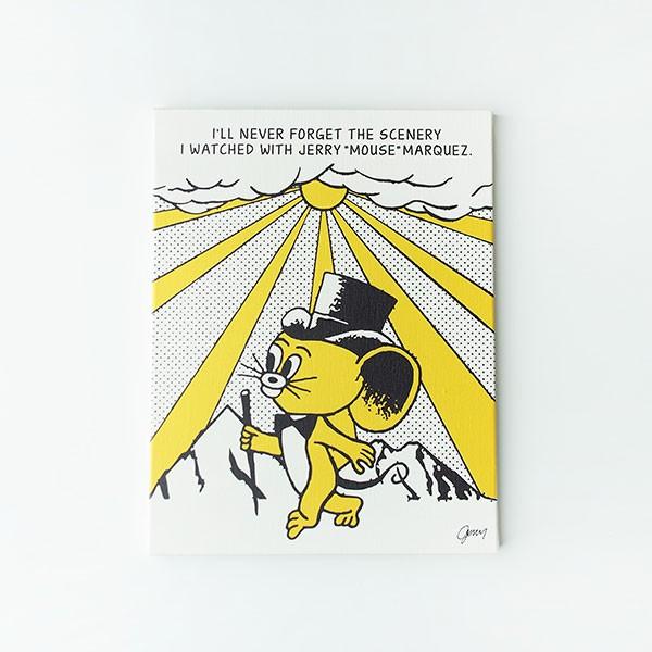 [11月中旬入荷予定] ジェリー・マルケス キャンバスアート『Yellow』 | 