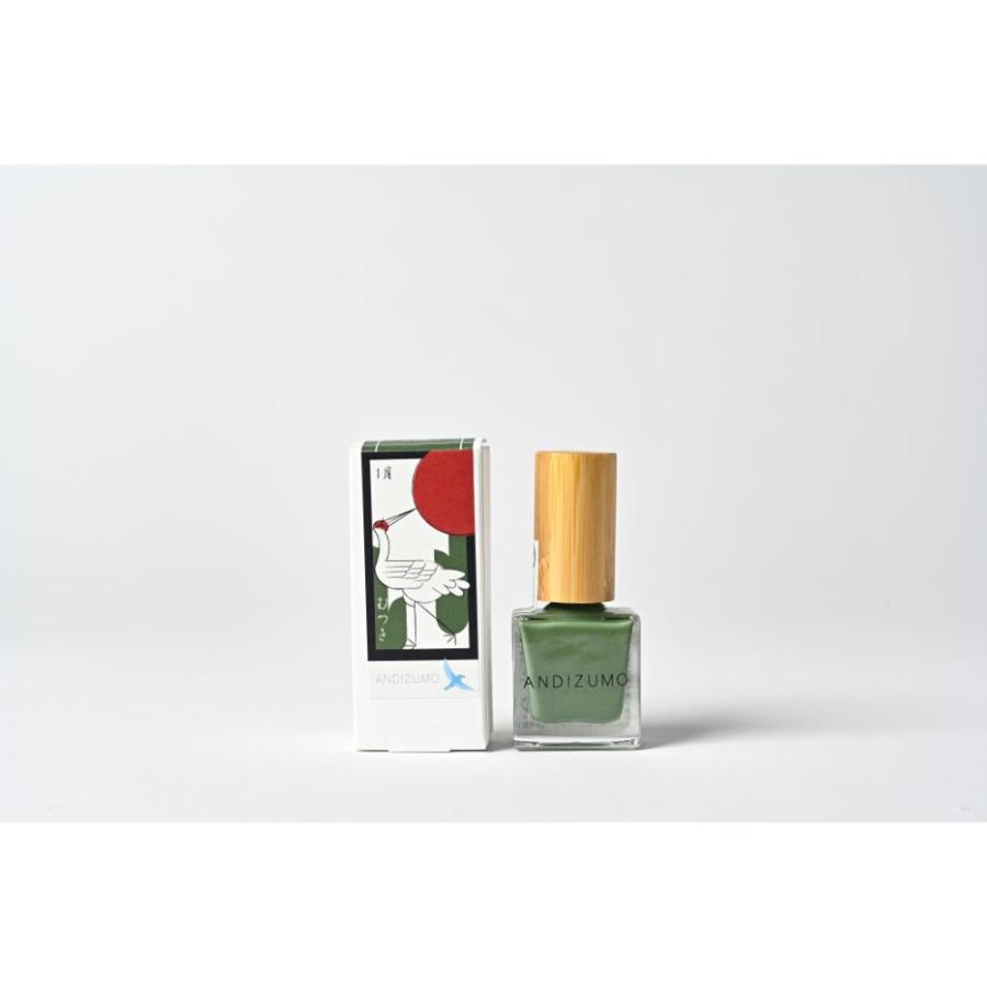 蔦屋書店感謝祭_202409]ネイル ANDIZUMOネイルカラー HANAFUDA 睦月(一