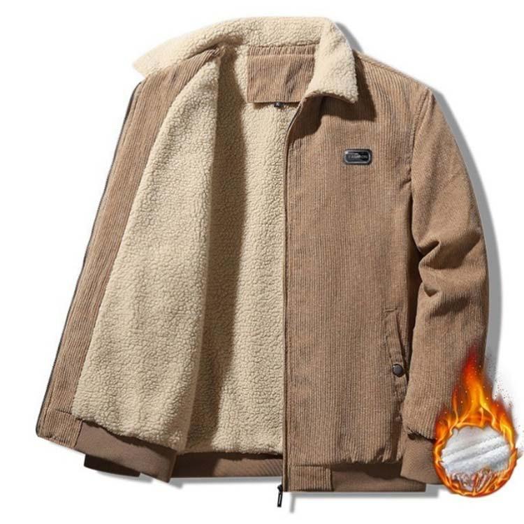 暖か 裏起毛 裏ボア ジャケット メンズ コーデュロイ 冬服 あったか