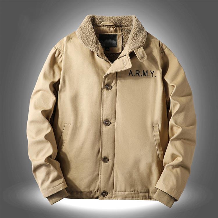 デッキジャケット メンズ ミリタリー アウター カジュアル 米海軍 N-1