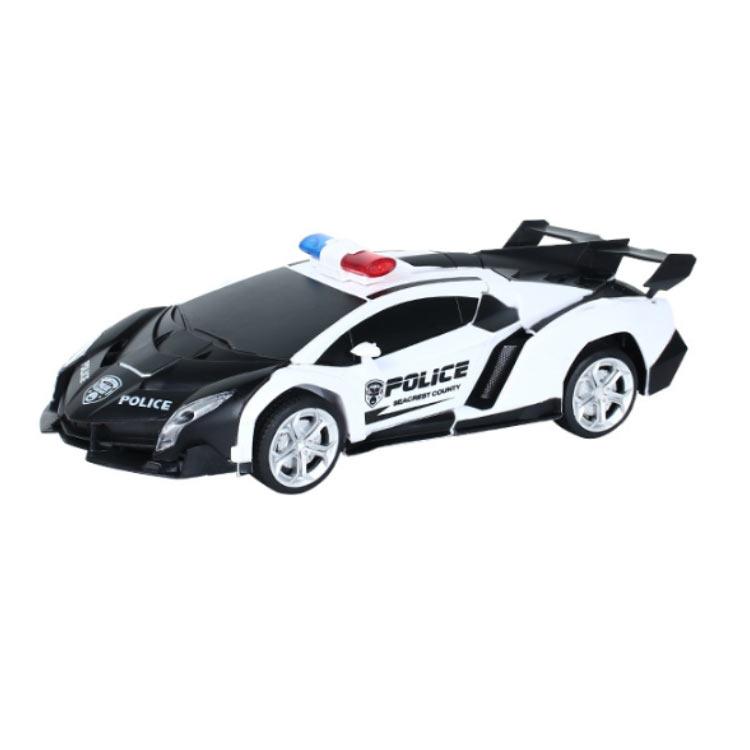 ラジコンカー ラジコン車 オフロードカー 車おもちゃ おもちゃの車 子供用おもちゃ 電動RCカー ラジコンカー スタントカー 警察車 変形可能なリモー｜d8k7af93｜03