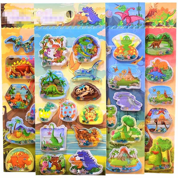 3枚セット ウォーターシール ぷっくり シール ぷくぷくシール ぷっくり