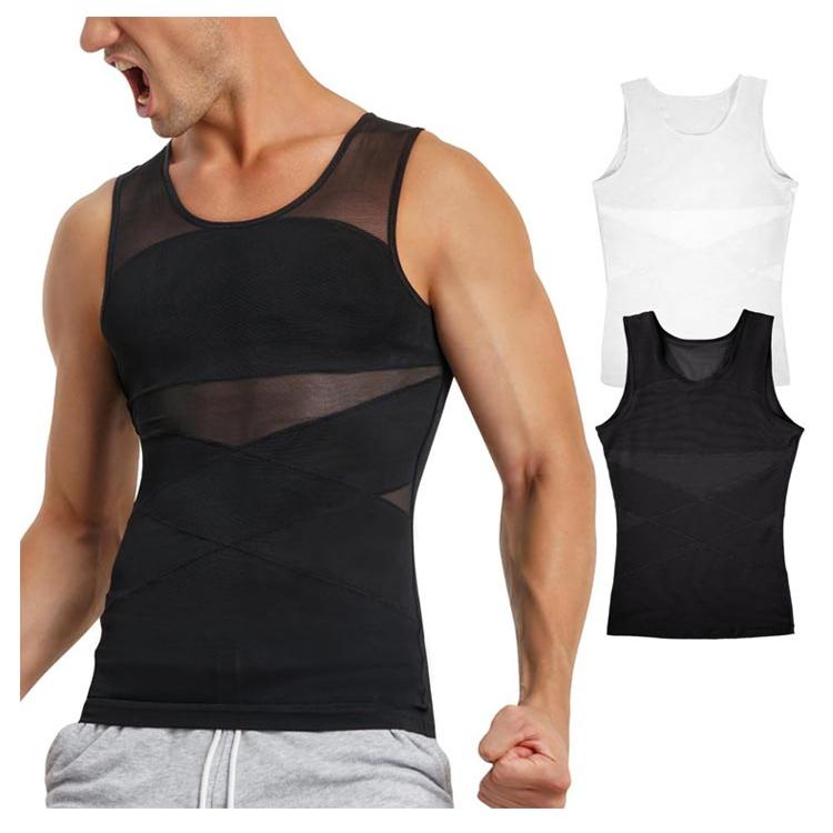 加圧インナー 半袖 メンズ 加圧シャツ 強圧 垂れ胸補正 補正下着 乳首隠し 着圧 補正 加圧Tシャツ スタイルアップ インナー 夏 最強垂れ胸補正 |  | 12