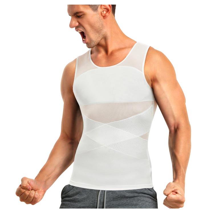 加圧インナー 半袖 メンズ 加圧シャツ 強圧 垂れ胸補正 補正下着 乳首隠し 着圧 補正 加圧Tシャツ スタイルアップ インナー 夏 最強垂れ胸補正 |  | 13