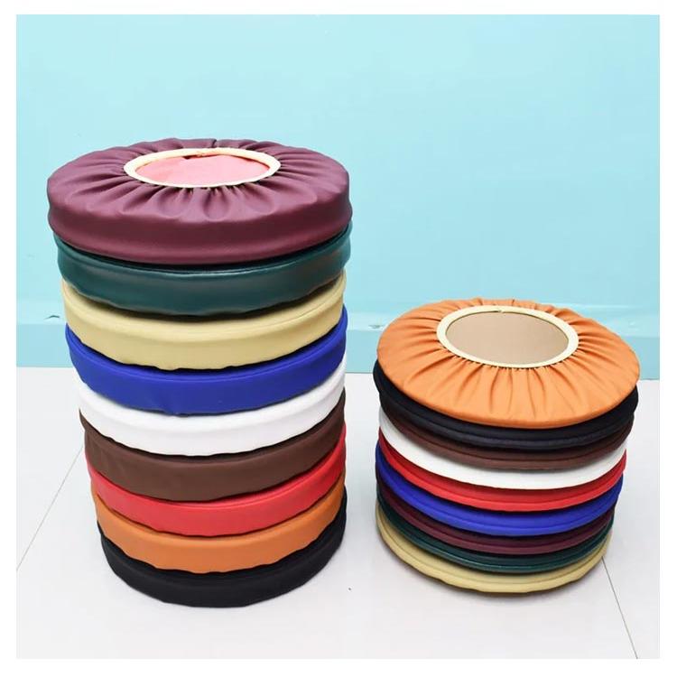 スツールカバー 丸型 ゴム 防水 丸椅子カバー 丸椅子カバー PU 椅子 いす用 カバー 丸クッション 丸型カバー 座面カバー 厚め2/5cm 直径3 |  | 12