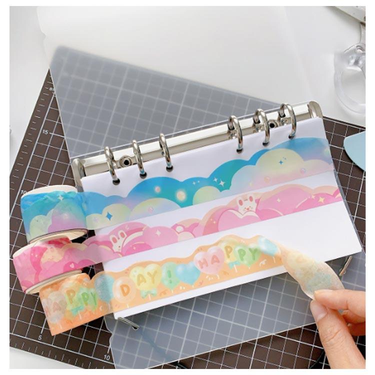 剥離紙シート 40枚 シール台紙 A6 A5 シール帳 リフィル 台紙 6穴 穴